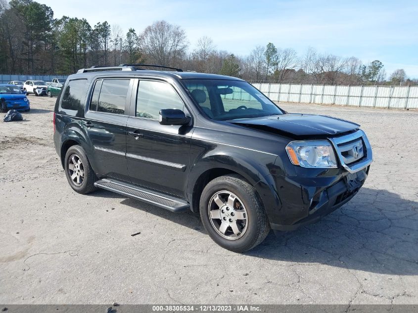 2010 Honda Pilot Touring VIN: 5FNYF4H87AB040629 Lot: 38305534