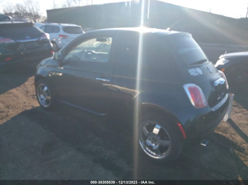 2012 Fiat 500 Pop VIN: 3C3CFFAR0CT212288 Lot: 38305539