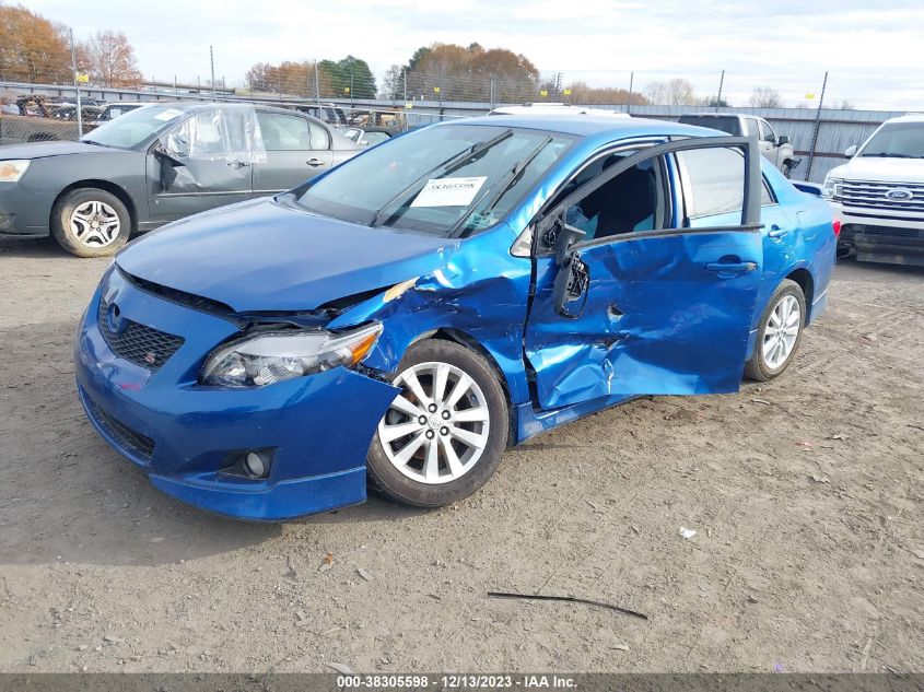 2010 Toyota Corolla S VIN: 2T1BU4EE1AC506405 Lot: 38305598