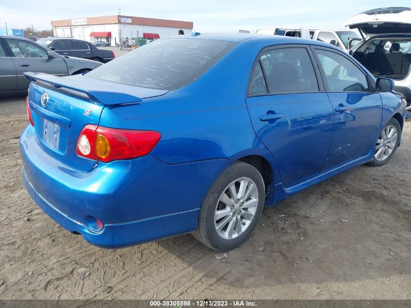 2010 Toyota Corolla S VIN: 2T1BU4EE1AC506405 Lot: 38305598