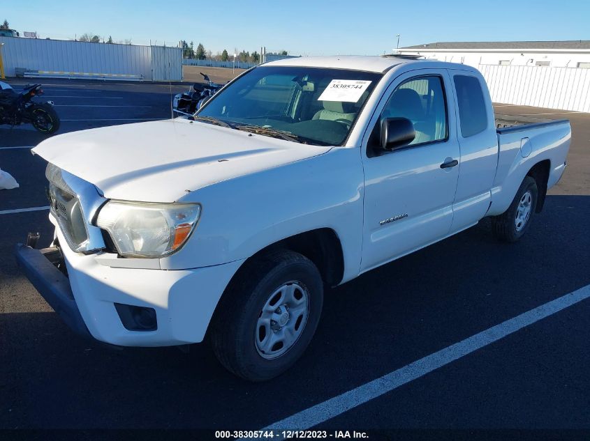 2013 Toyota Tacoma Access Cab VIN: 5TFTX4CN7DX034702 Lot: 38305744