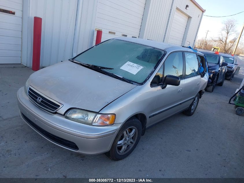 1998 Honda Odyssey Ex/Lx VIN: JHMRA3863WC000613 Lot: 38305772