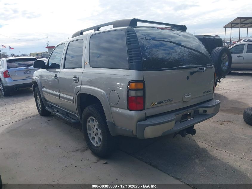 2004 Chevrolet Tahoe Z71 VIN: 1GNEK13Z44R142795 Lot: 38305839