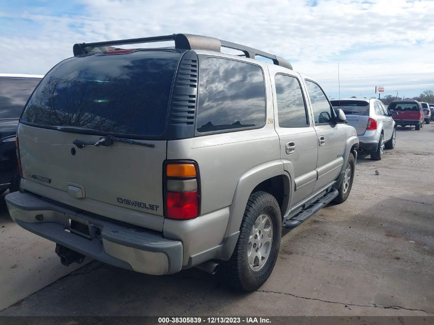 2004 Chevrolet Tahoe Z71 VIN: 1GNEK13Z44R142795 Lot: 38305839