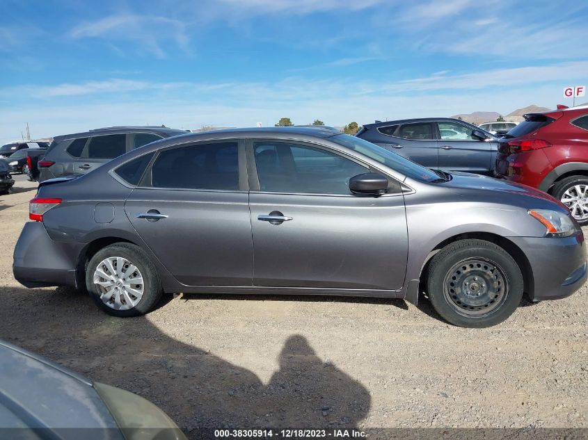 3N1AB7AP4FY338117 2015 Nissan Sentra S