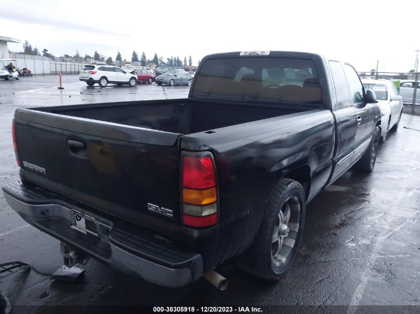 2004 GMC Sierra 1500 Sle VIN: 2GTEC19T141291540 Lot: 38305918