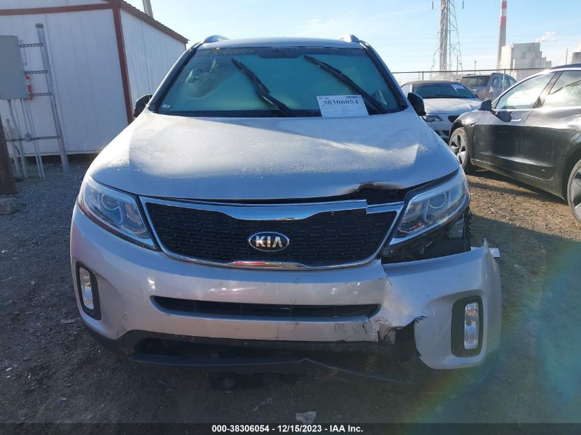 2014 Kia Sorento Lx VIN: 5XYKTCA64EG507506 Lot: 38306054