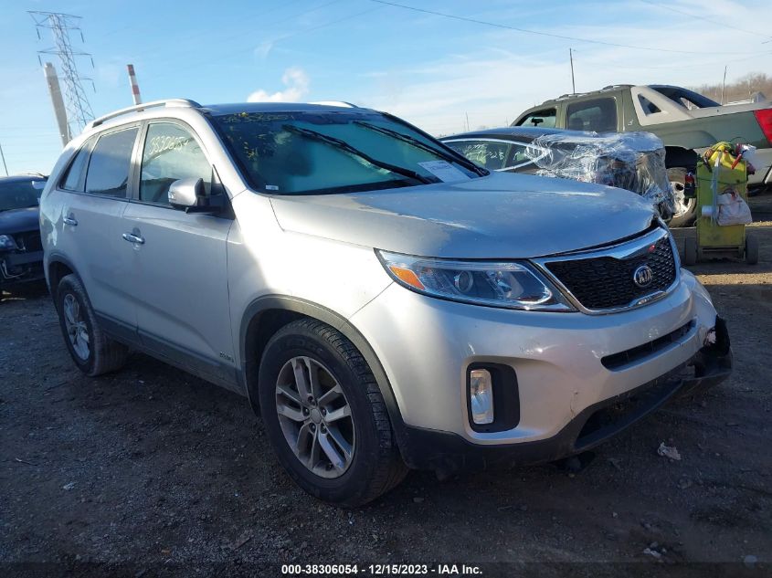 5XYKTCA64EG507506 2014 Kia Sorento Lx