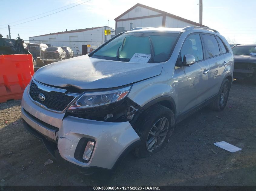 2014 Kia Sorento Lx VIN: 5XYKTCA64EG507506 Lot: 38306054