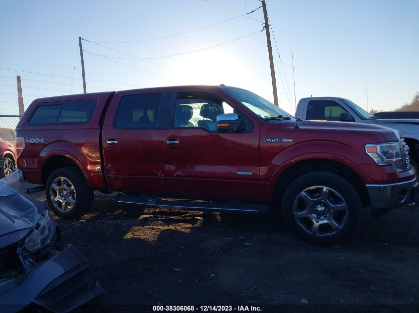 2014 Ford F-150 Lariat VIN: 1FTFW1ET9EKD72787 Lot: 38306068