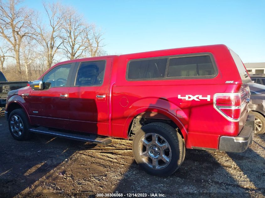 2014 Ford F-150 Lariat VIN: 1FTFW1ET9EKD72787 Lot: 38306068