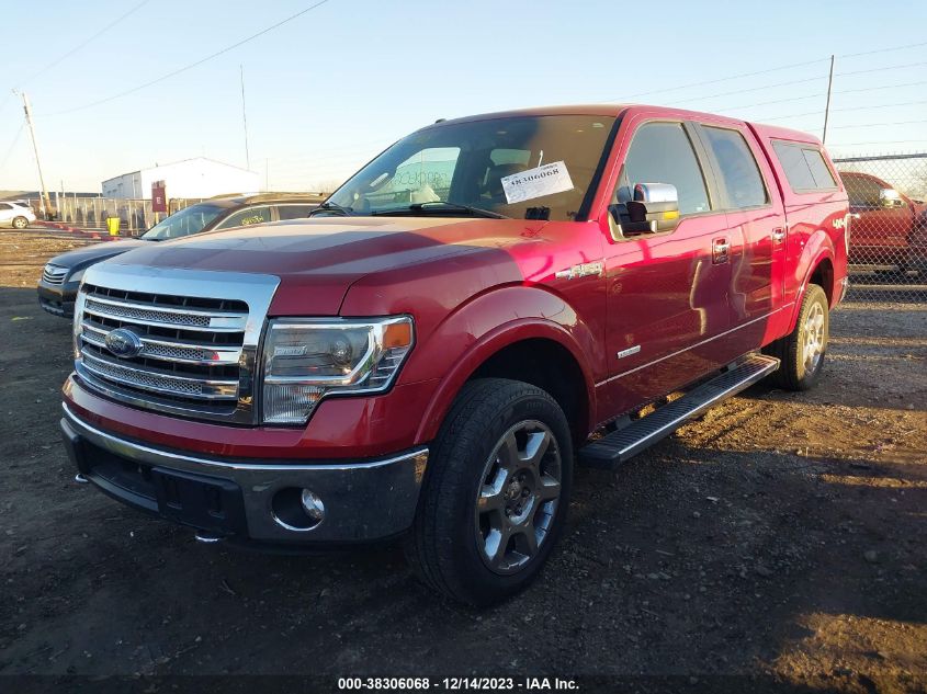 2014 Ford F-150 Lariat VIN: 1FTFW1ET9EKD72787 Lot: 38306068