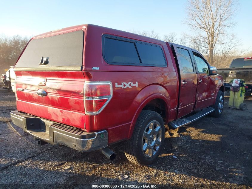 2014 Ford F-150 Lariat VIN: 1FTFW1ET9EKD72787 Lot: 38306068