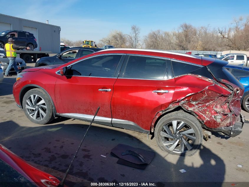 5N1AZ2MHXGN119284 2016 Nissan Murano Platinum