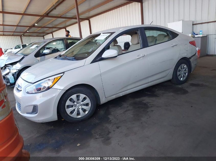 2017 Hyundai Accent Se VIN: KMHCT4AE0HU224990 Lot: 38306309