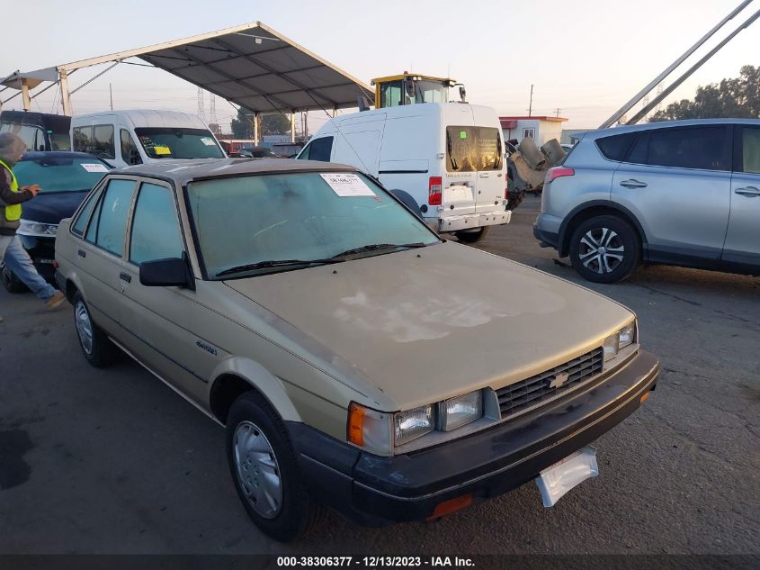 1987 Chevrolet Nova VIN: 1Y1SK5147HZ101749 Lot: 38306377