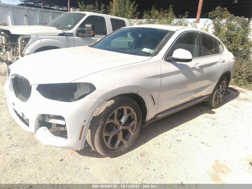 2020 BMW X4 xDrive30I VIN: 5UX2V1C06L9C80682 Lot: 38306722