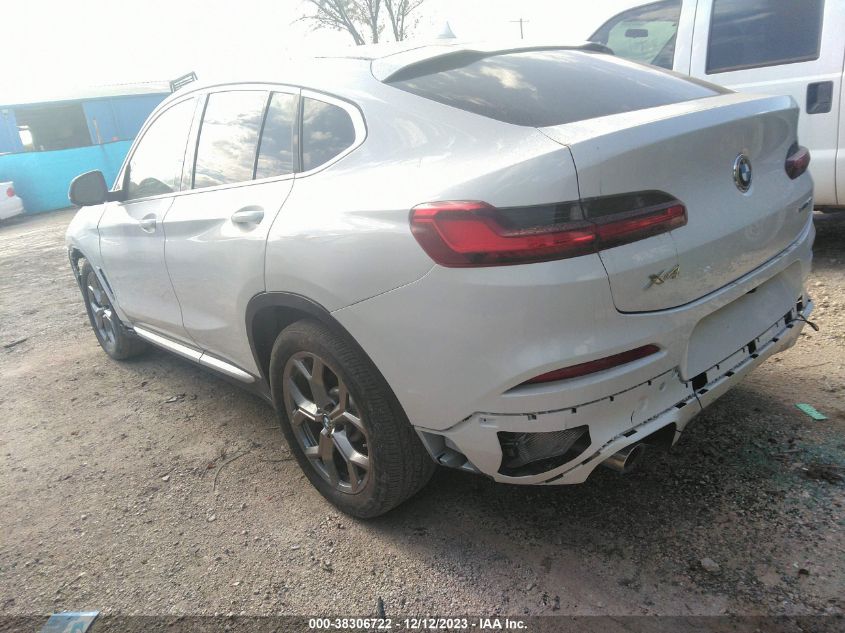 2020 BMW X4 xDrive30I VIN: 5UX2V1C06L9C80682 Lot: 38306722