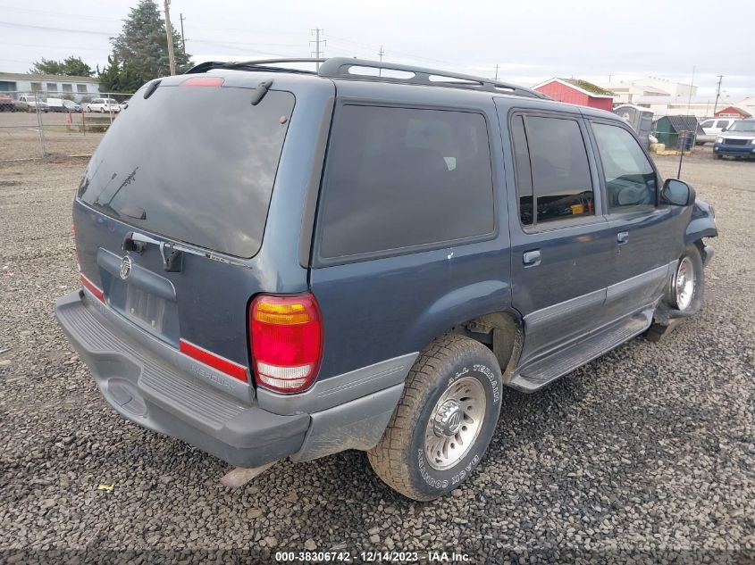 1998 Mercury Mountaineer VIN: 4M2ZU54E6WUJ11646 Lot: 38306742