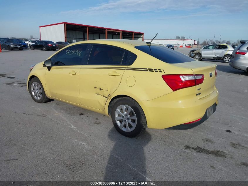 2016 Kia Rio Lx VIN: KNADM4A32G6540024 Lot: 38306906