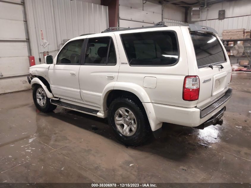 2002 Toyota 4Runner Limited VIN: JT3HN87R229062994 Lot: 38306978