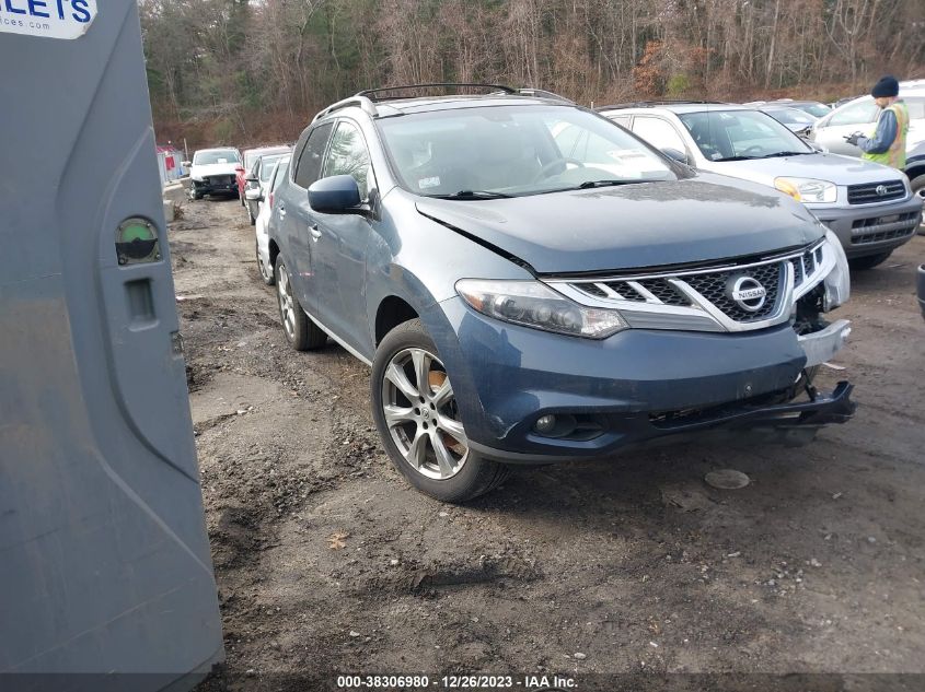 2014 Nissan Murano Le VIN: JN8AZ1MW8EW523581 Lot: 38306980