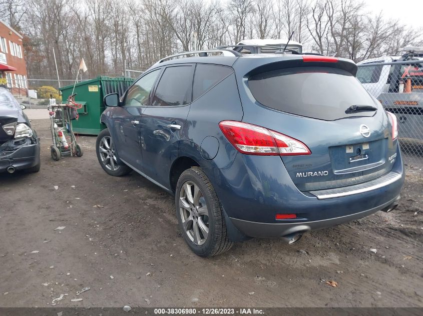 2014 Nissan Murano Le VIN: JN8AZ1MW8EW523581 Lot: 38306980