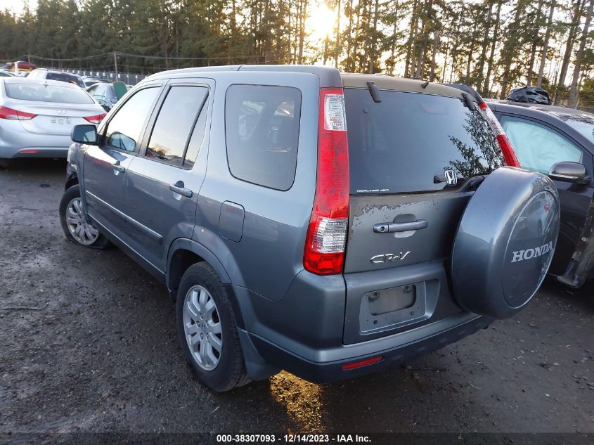 2005 Honda Cr-V Se VIN: JHLRD78925C064685 Lot: 38307093