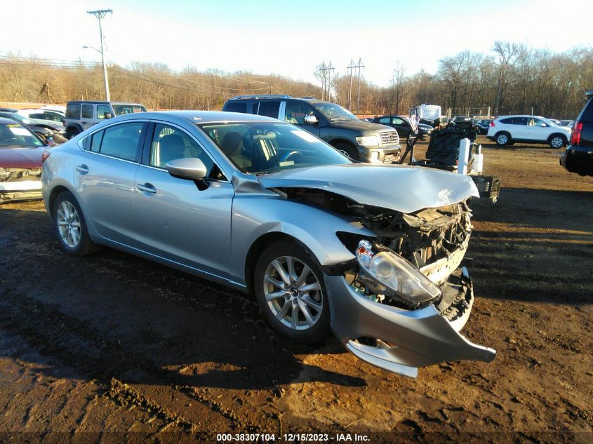 2016 Mazda Mazda6 I Sport VIN: JM1GJ1U56G1407204 Lot: 38307104