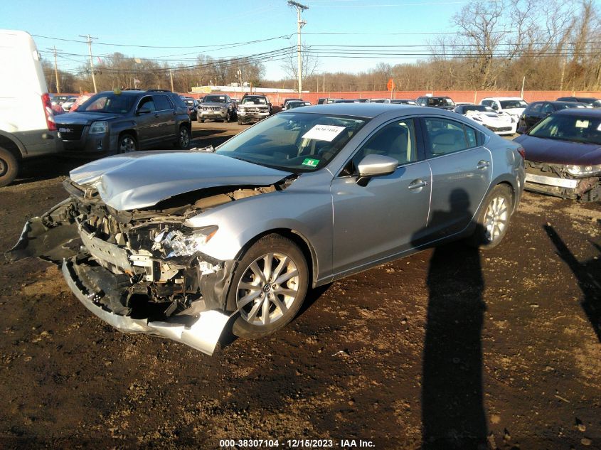 2016 Mazda Mazda6 I Sport VIN: JM1GJ1U56G1407204 Lot: 38307104