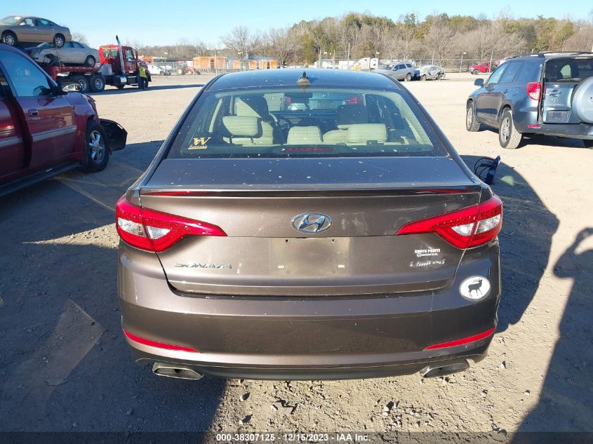 2015 Hyundai Sonata Limited VIN: 5NPE34AF7FH223381 Lot: 38307125