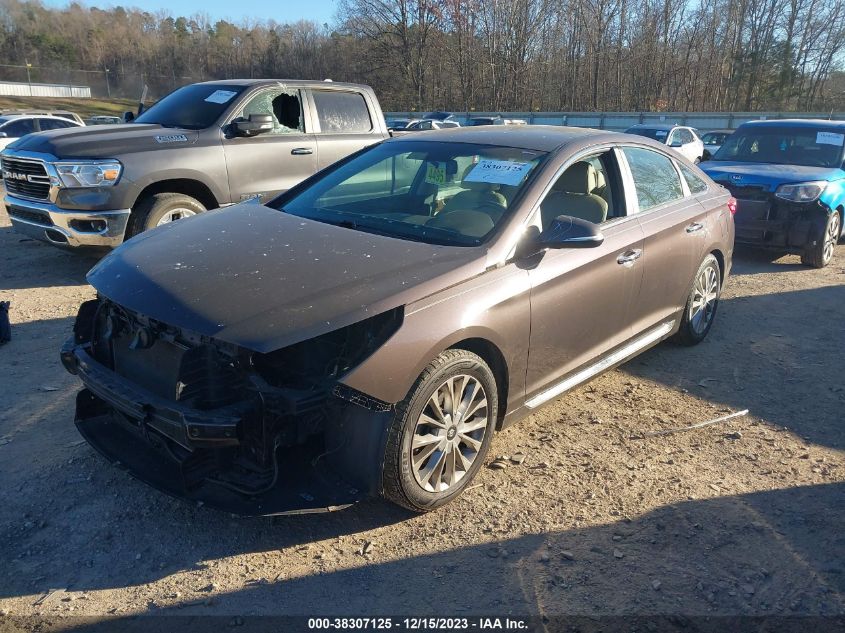 2015 Hyundai Sonata Limited VIN: 5NPE34AF7FH223381 Lot: 38307125