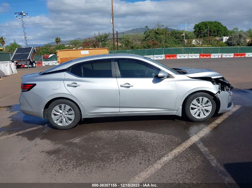 2020 Nissan Sentra S Xtronic Cvt VIN: 3N1AB8BVXLY220006 Lot: 38307155