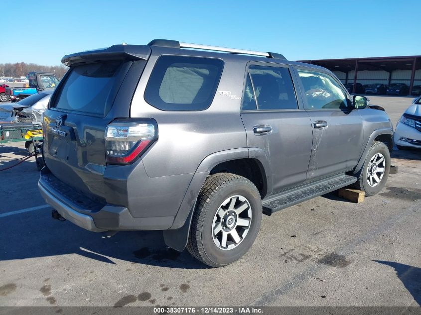 2018 Toyota 4Runner Trd Off Road Premium VIN: JTEBU5JR1J5594640 Lot: 38307176