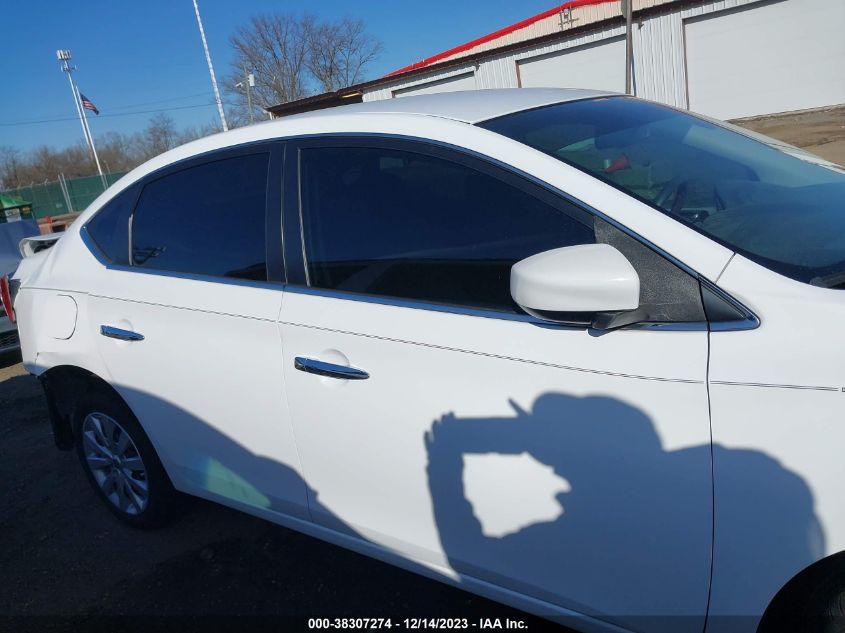 2017 Nissan Sentra S VIN: 3N1AB7AP4HY383657 Lot: 40545066