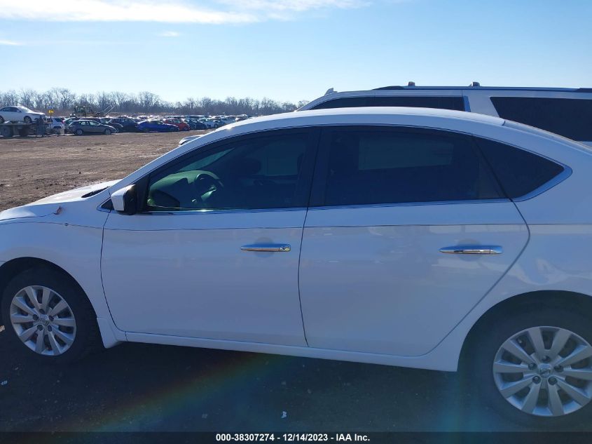 2017 Nissan Sentra S VIN: 3N1AB7AP4HY383657 Lot: 40545066