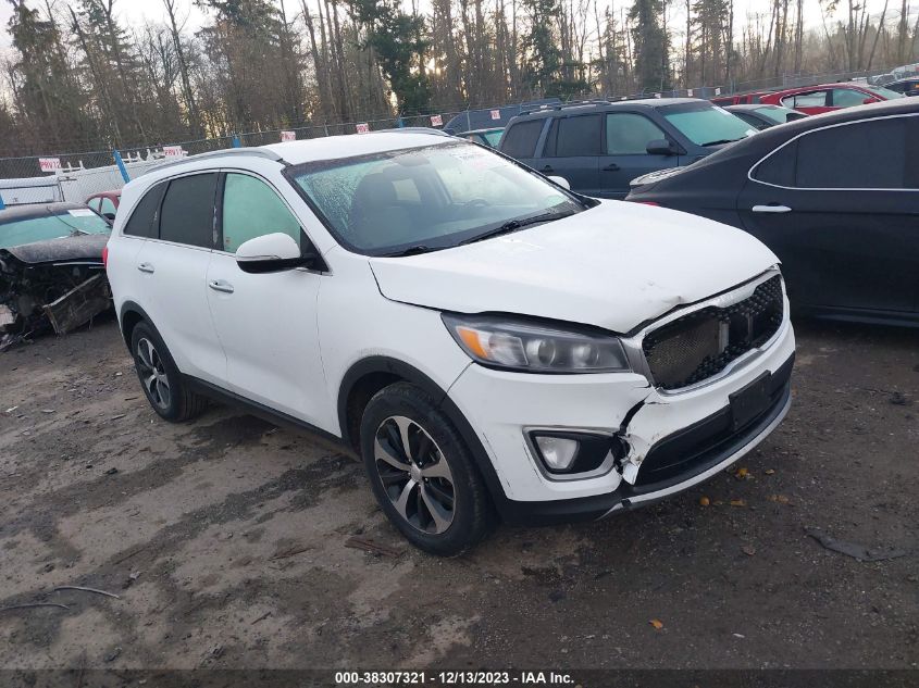 2016 Kia Sorento 2.0T Ex VIN: 5XYPH4A13GG121521 Lot: 38307321