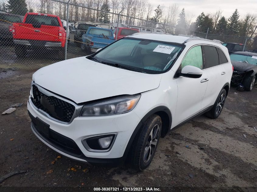 2016 Kia Sorento 2.0T Ex VIN: 5XYPH4A13GG121521 Lot: 38307321