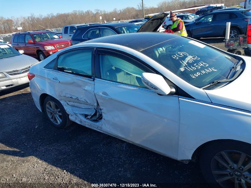 2014 Hyundai Sonata Gls VIN: 5NPEB4AC6EH917860 Lot: 38307470