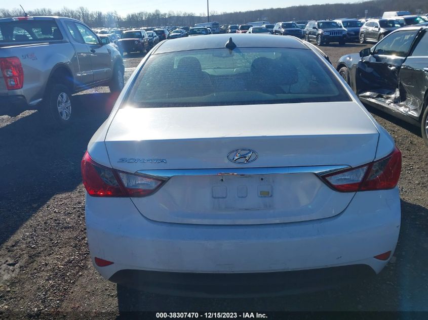 2014 Hyundai Sonata Gls VIN: 5NPEB4AC6EH917860 Lot: 38307470