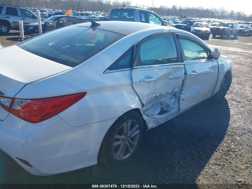 2014 Hyundai Sonata Gls VIN: 5NPEB4AC6EH917860 Lot: 38307470