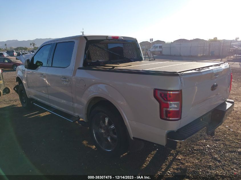 2018 Ford F-150 Lariat VIN: 1FTEW1CP8JKD57421 Lot: 38307475