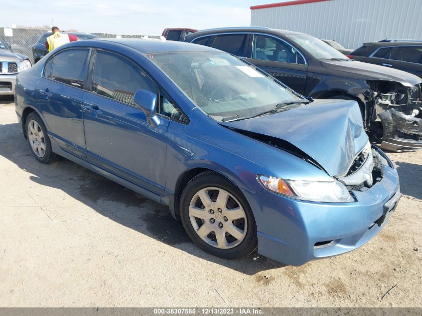 2010 Honda Civic Lx VIN: 2HGFA1F55AH305475 Lot: 38307585