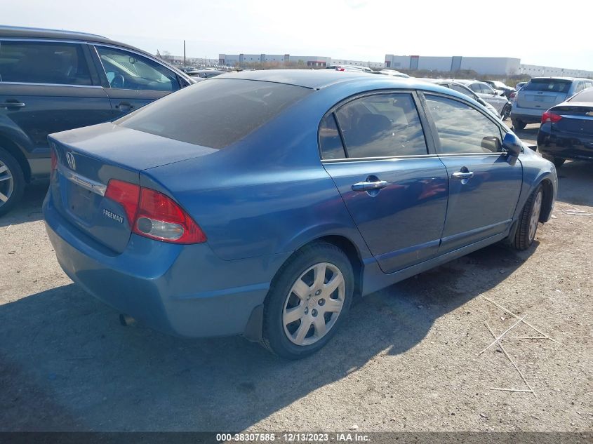 2010 Honda Civic Lx VIN: 2HGFA1F55AH305475 Lot: 38307585