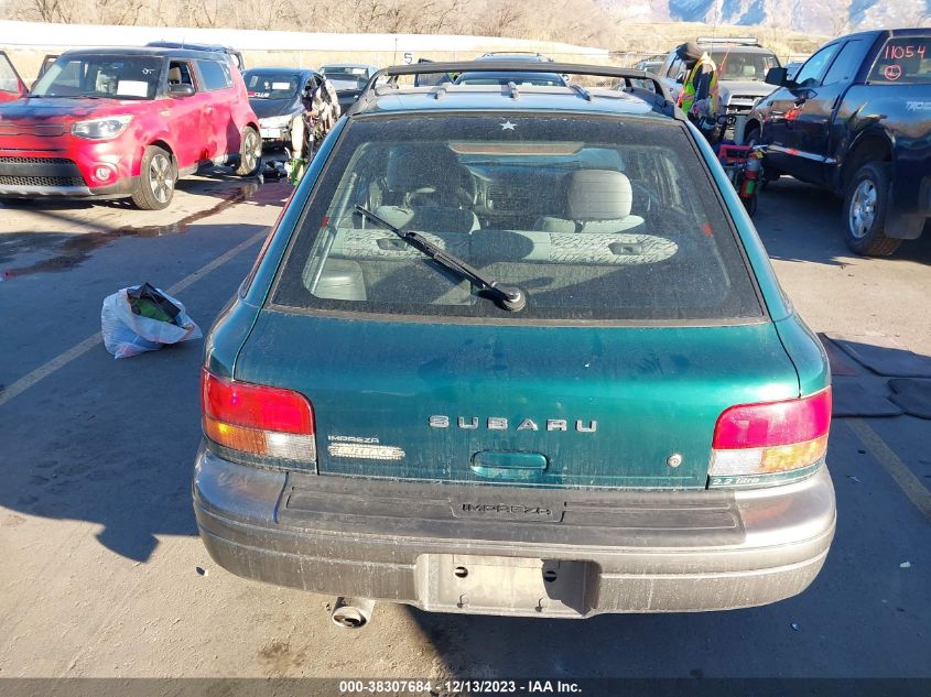 1997 Subaru Impreza Outback Sport VIN: JF1GF4859VH810407 Lot: 38307684