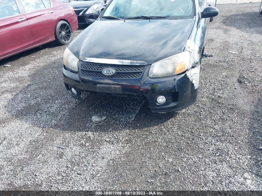 2009 Kia Spectra Sx VIN: KNAFE221595027379 Lot: 38307700