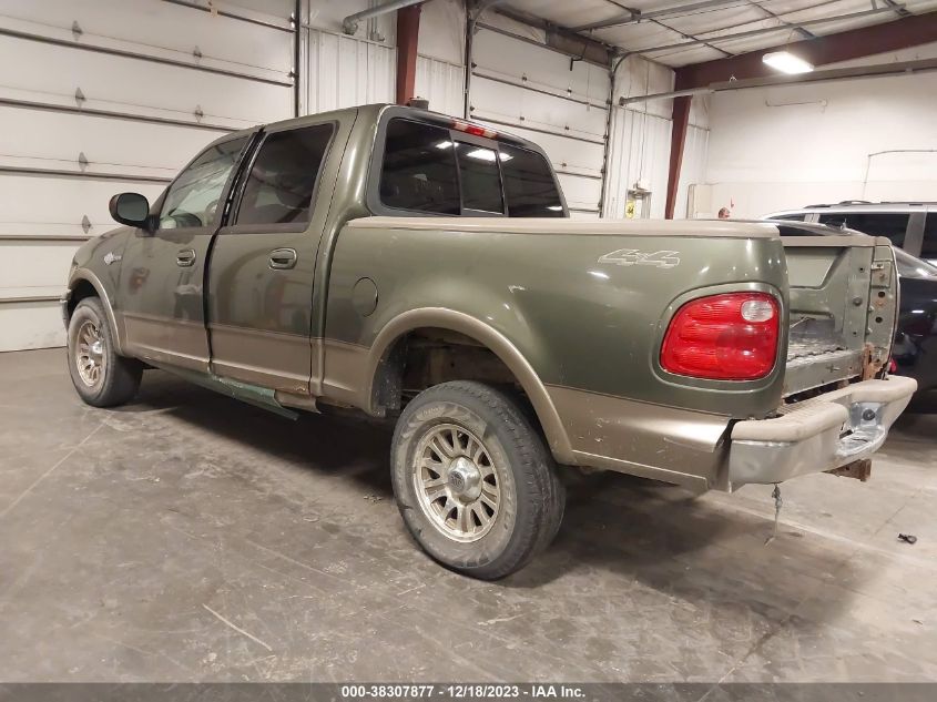 2002 Ford F-150 King Ranch/Lariat/Xlt VIN: 1FTRW08L92KC75586 Lot: 38307877