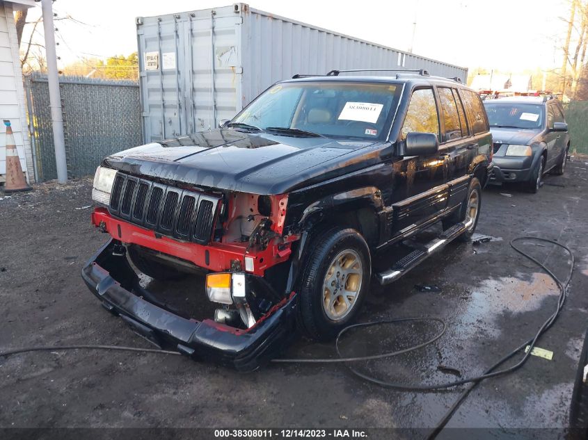 1996 Jeep Grand Cherokee Limited VIN: 1J4GZ78S9TC337444 Lot: 38308011