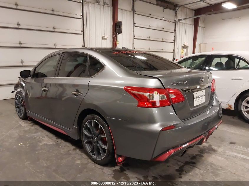 2019 Nissan Sentra Nismo VIN: 3N1CB7AP0KY256744 Lot: 38308012