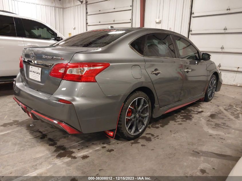 2019 Nissan Sentra Nismo VIN: 3N1CB7AP0KY256744 Lot: 38308012